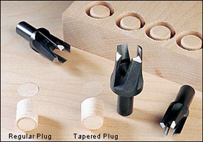 00006197  -   4- Veritas Tapered Snug-Plug Cutters, D6,8  10