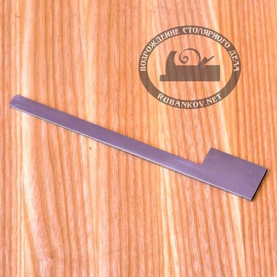 М00015123  -  Заготовка ножа для калёвки, флажок, без заточки, 16мм*180мм
