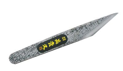 М00002440  -  Нож-косяк японский, 180мм*20мм*3мм, правая заточка, без рукояти, прибитая поверхность