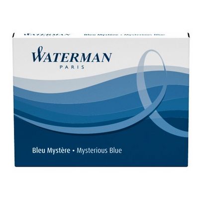 S0110860  -  Waterman Чернила (картридж), синий, 8 шт в упаковке