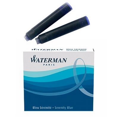 S0110950  -  Waterman Чернила (картридж), синий, 6 шт в упаковке
