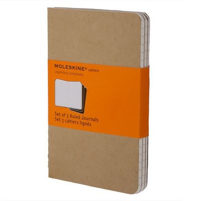 385306(QP411)  -   3  Moleskine Cahier Journal Pocket,  ,  
