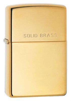 254  -   Zippo 254   High Polish Brass, /, , , 36x12x56 